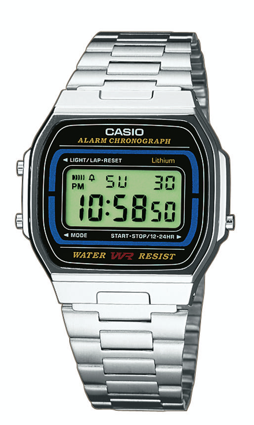 Casio Herren Armbanduhr A164WA-1VES Vintage digital