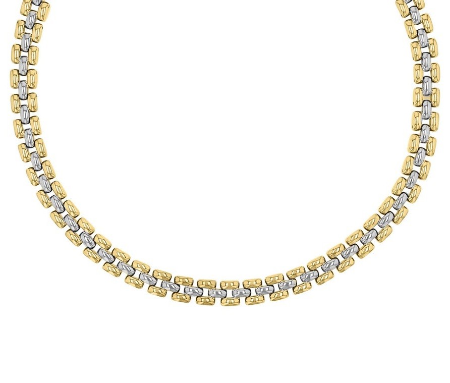 Joop! Damen Halskette 2040579 Edelstahl bicolor