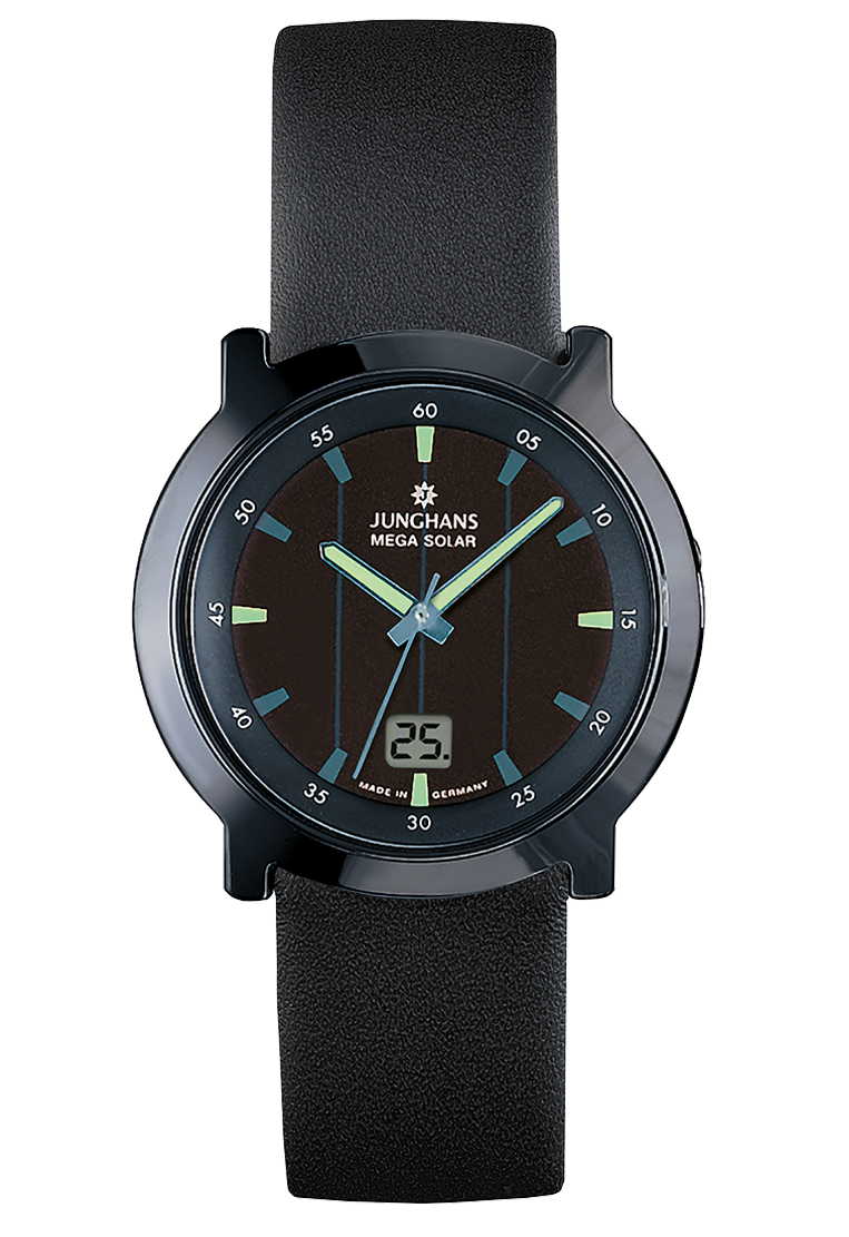Junghans Herren Armbanduhr 018/1111.00 Stratos Mega Solar