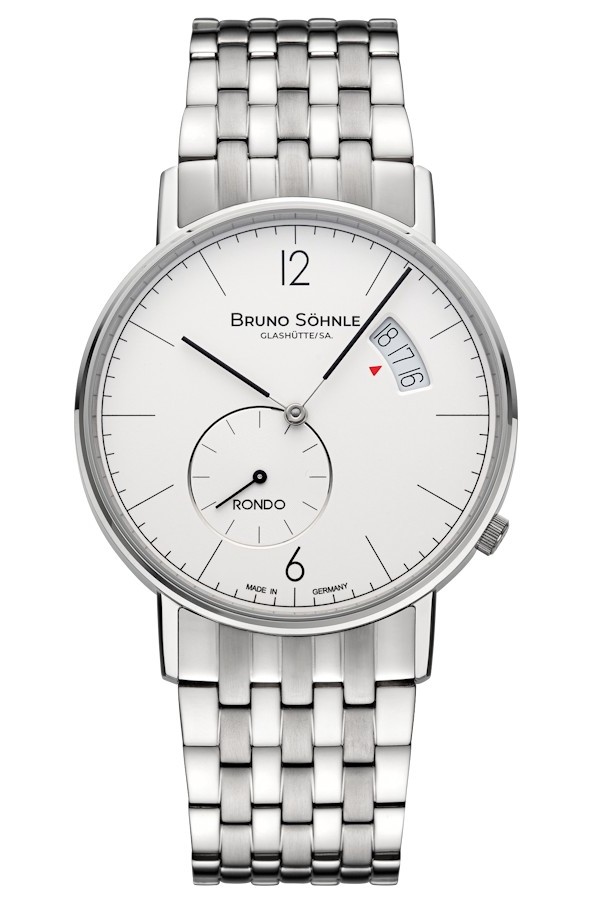 Bruno Söhnle Herren Armbanduhr 17-13053-262 Rondo Big Edelstahl