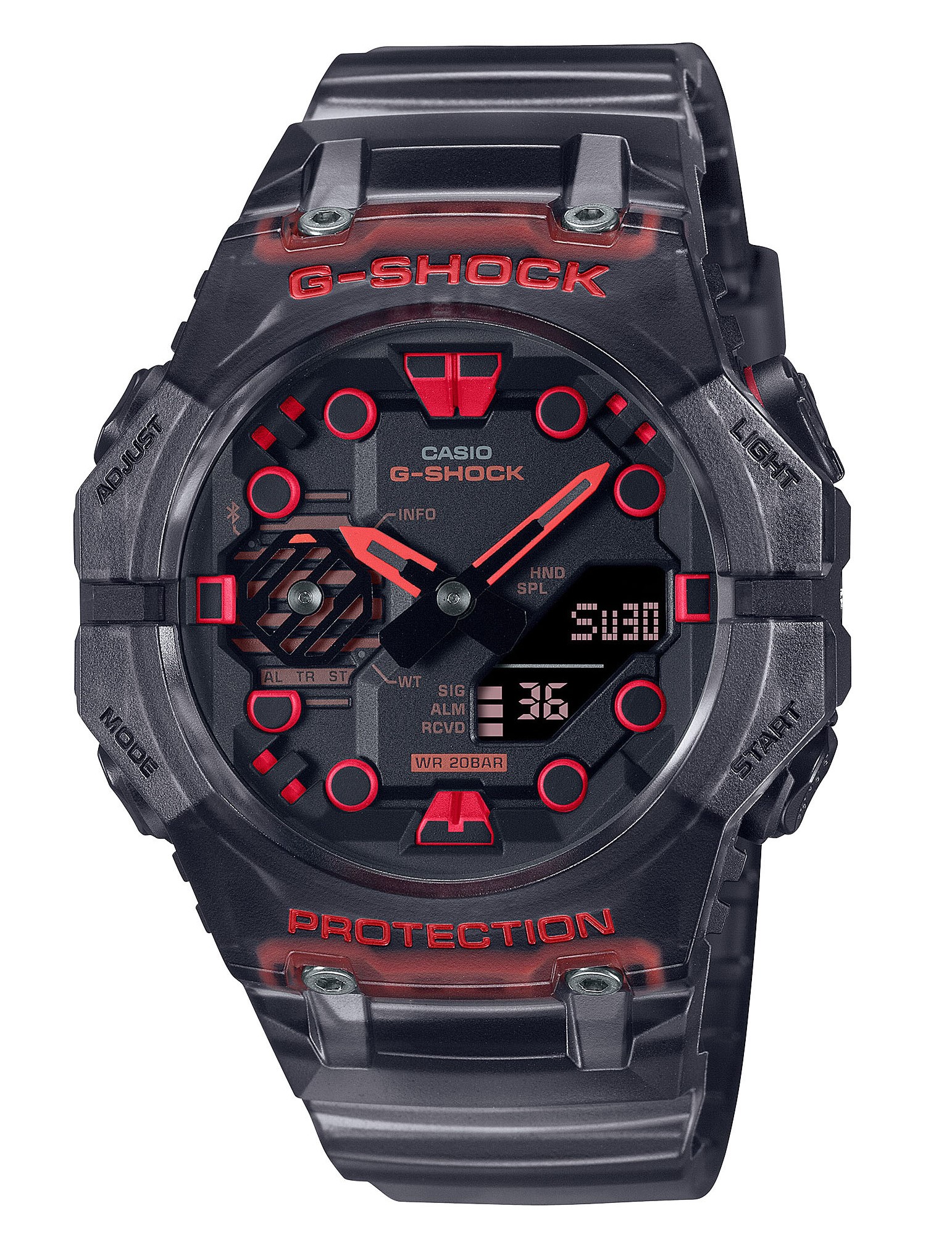 Casio Herren Armbanduhr G-Shock GA-B001G-1AER Solar Bluetooth Smart analog digital