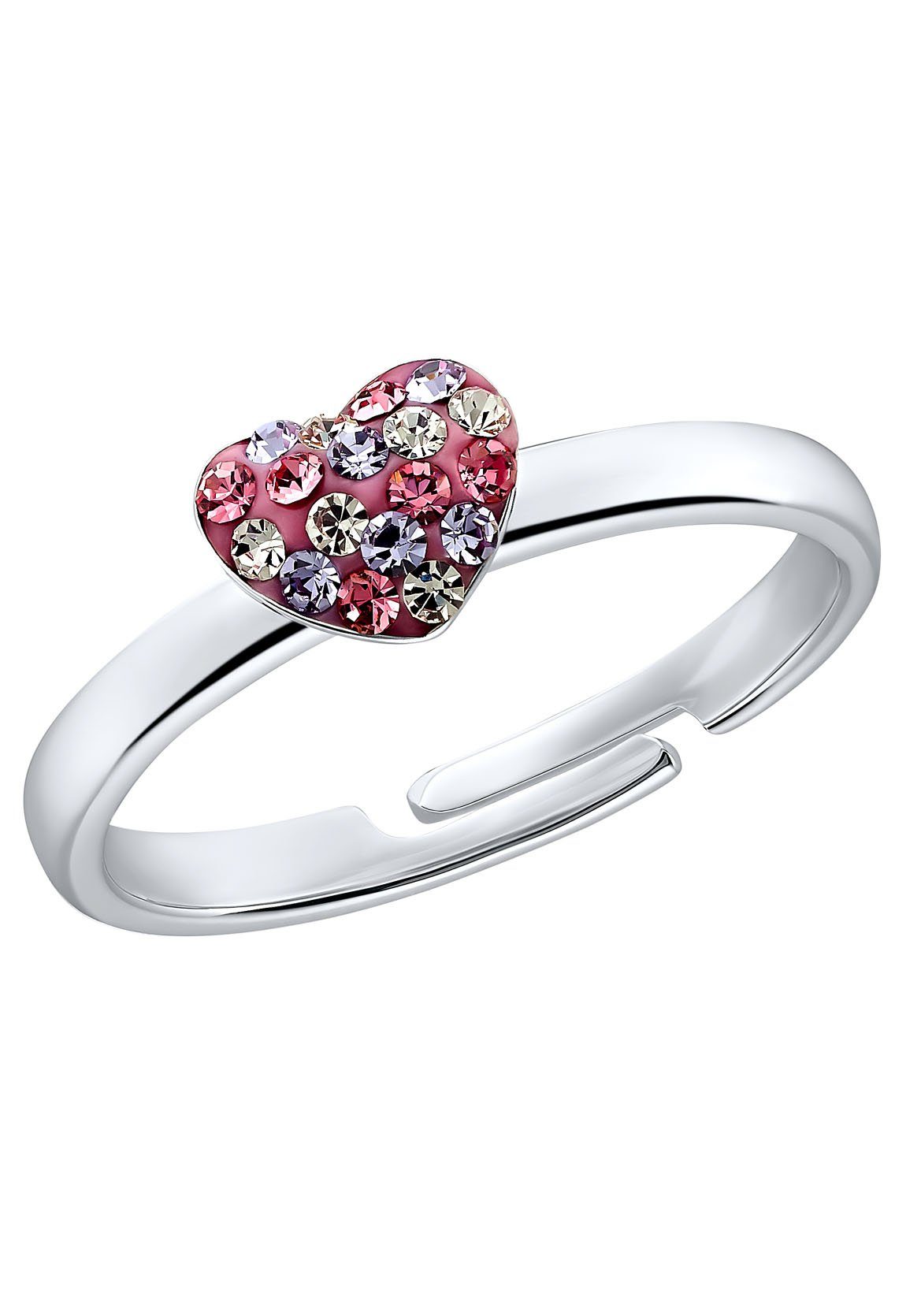 Prinzessin Lillifee Ring 2031168 Herz Silber 925/- Preciosa rosa