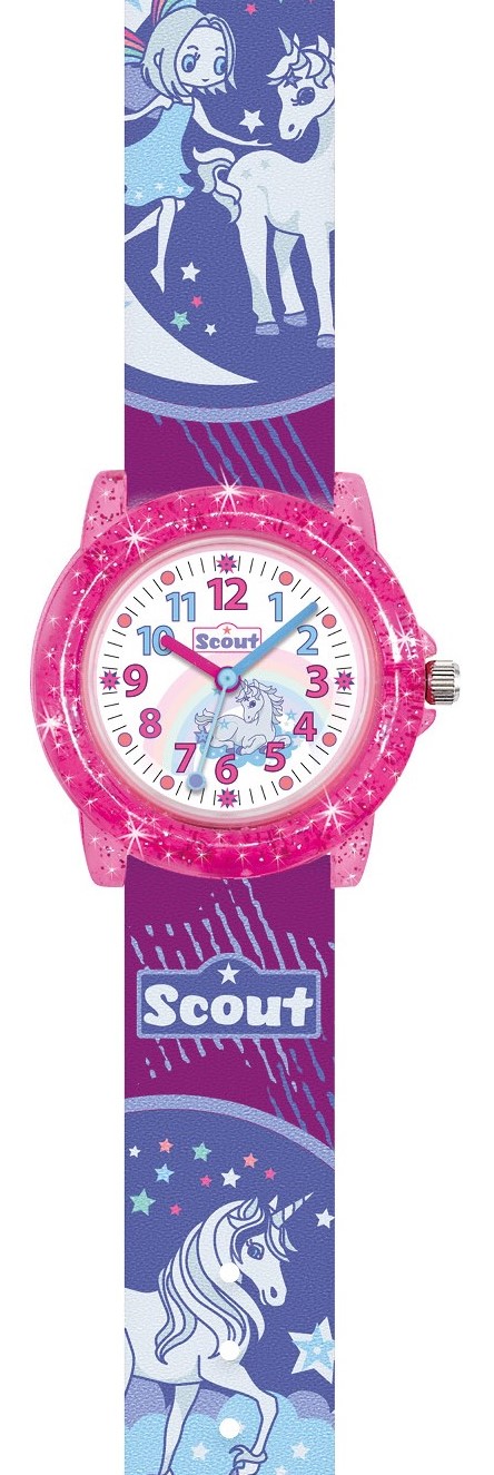 Scout Kinder Armbanduhr Crystal 280305040 Einhorn Fee
