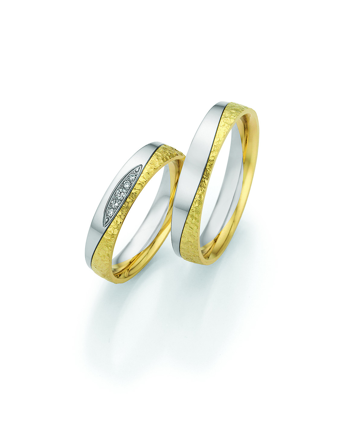 Eheringe Trauringe Honeymoon Platin III 66-67070 / 66-67080