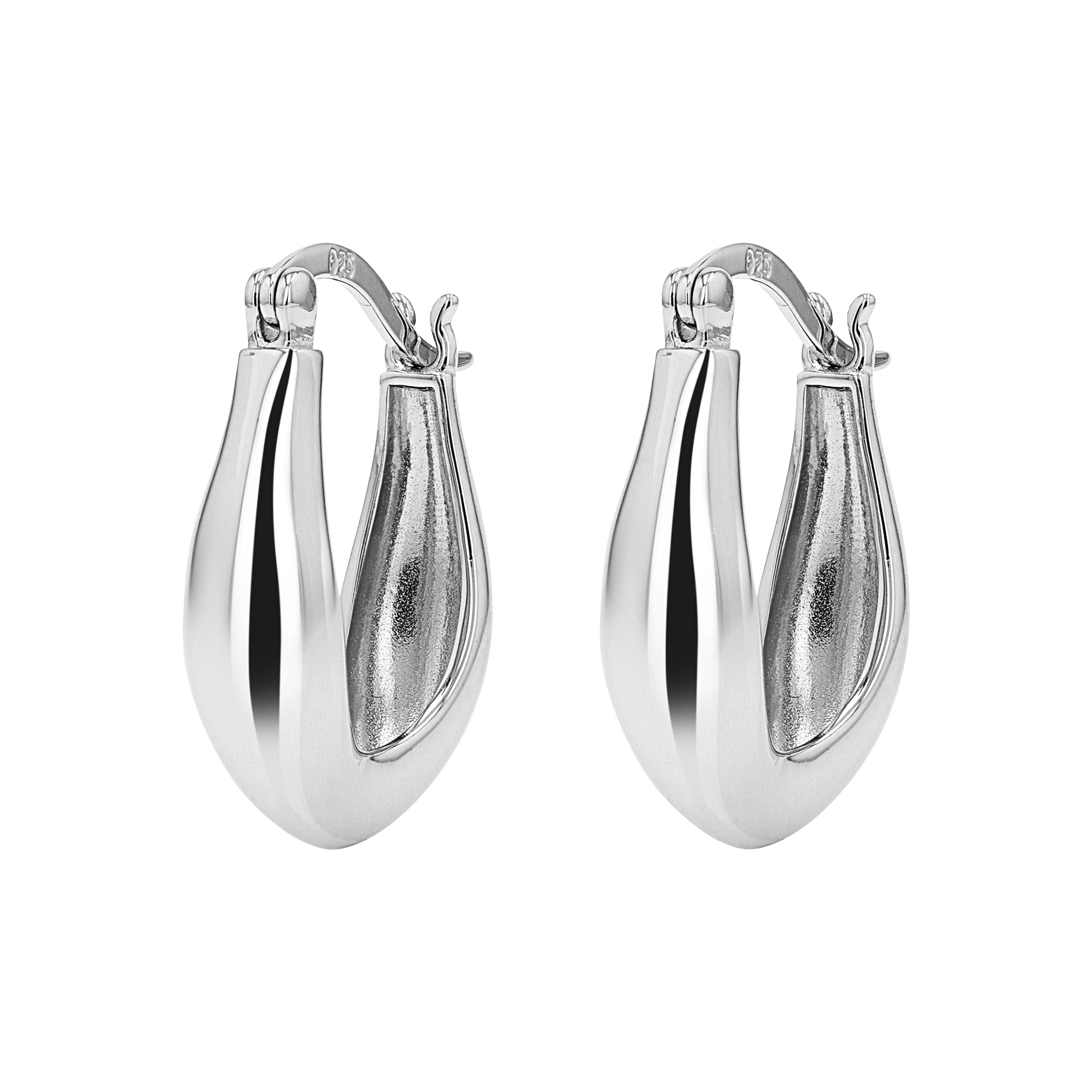 Tom Tailor Damen Creolen 2101241 Silber 925