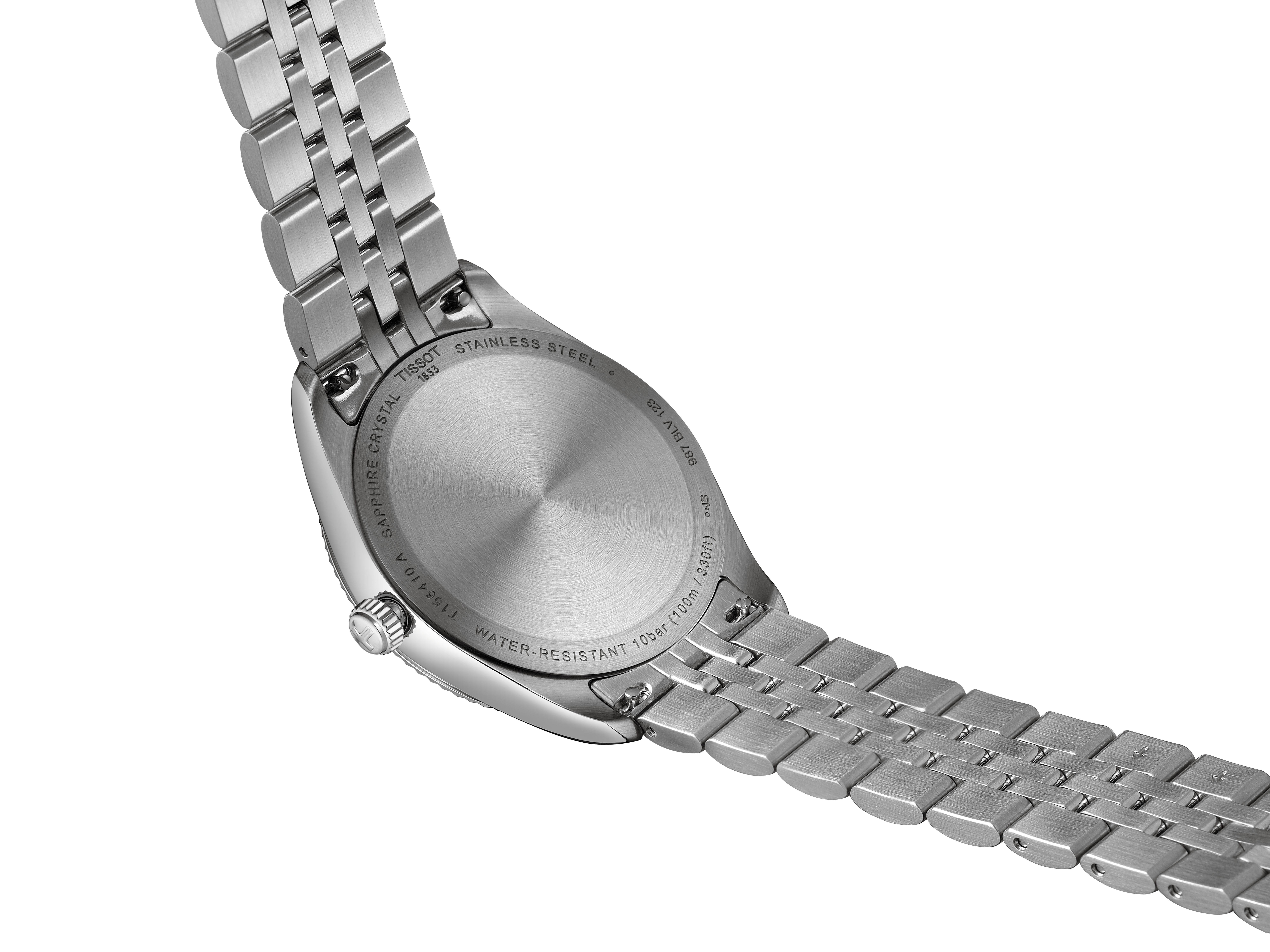 Tissot Herren Armbanduhr T156.410.11.091.00 Ballade 40mm Edelstahl mit dunkelgrünem Zifferblatt