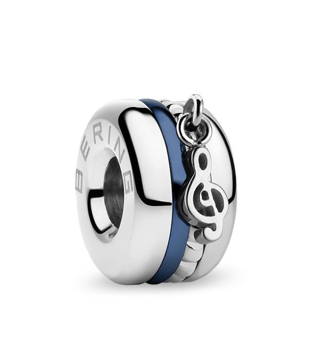 Bering Charm BeMy-5 Edelstahl blau ARCTIC SYMPHONY COLLECTION