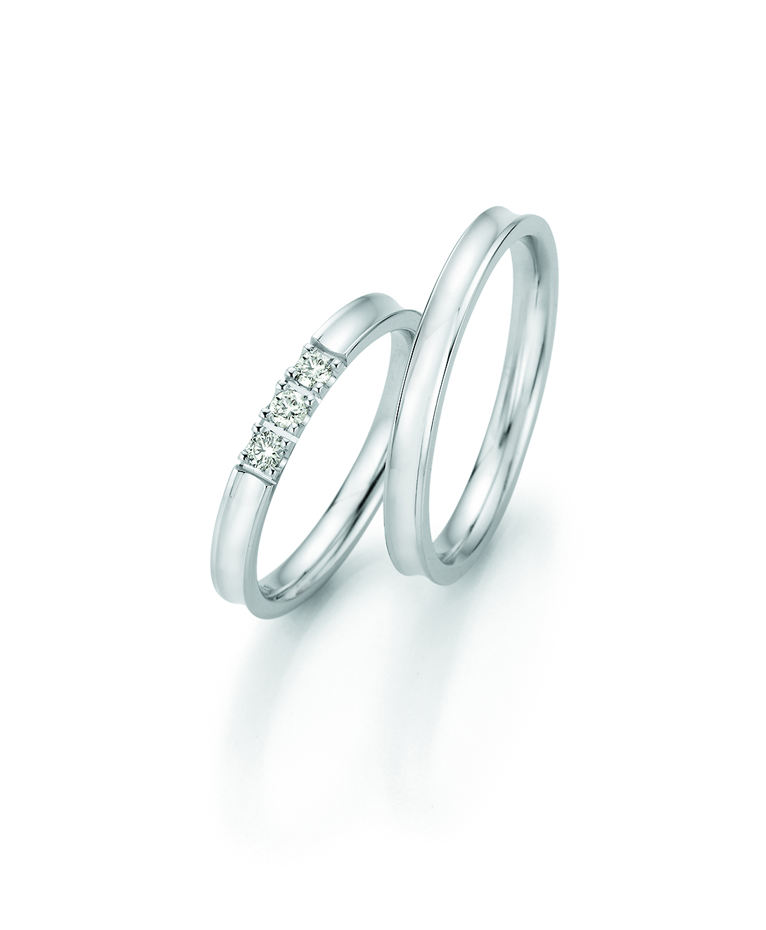Eheringe Trauringe Trilogy Diamond 66-72050 / 66-72060