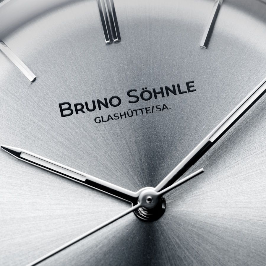 Bruno Söhnle Herren Armbanduhr Merano 17-13232-241 Lederband mokkabraun