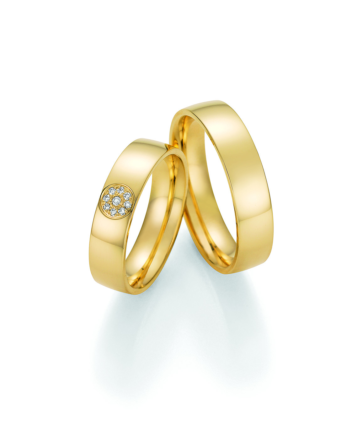 Eheringe Trauringe Honeymoon Solid IX 66-60050 / 66-60060