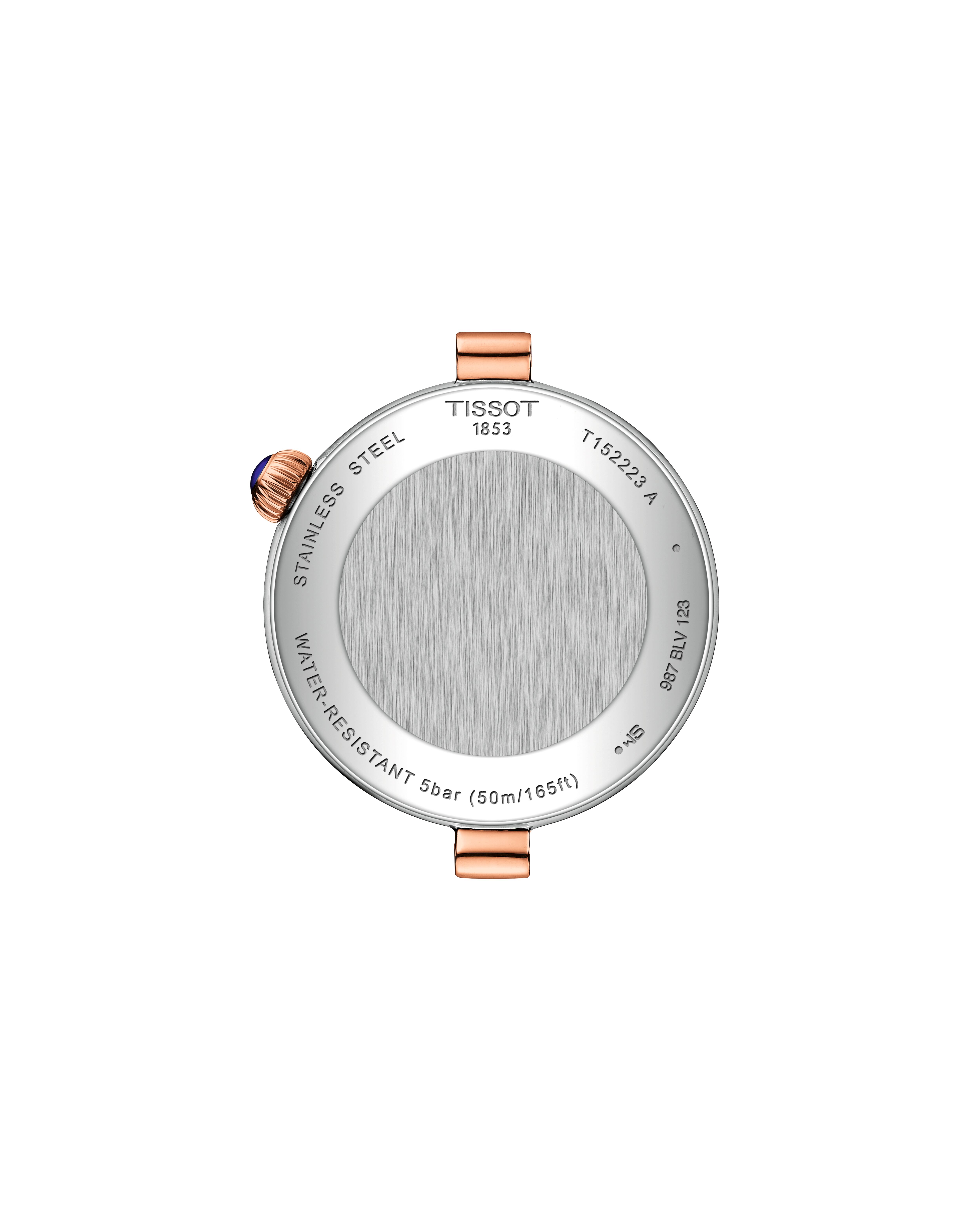 Tissot Damen Armbanduhr T152.223.22.036.00 Desir 29,6mm mit Mondphase und Diamanten