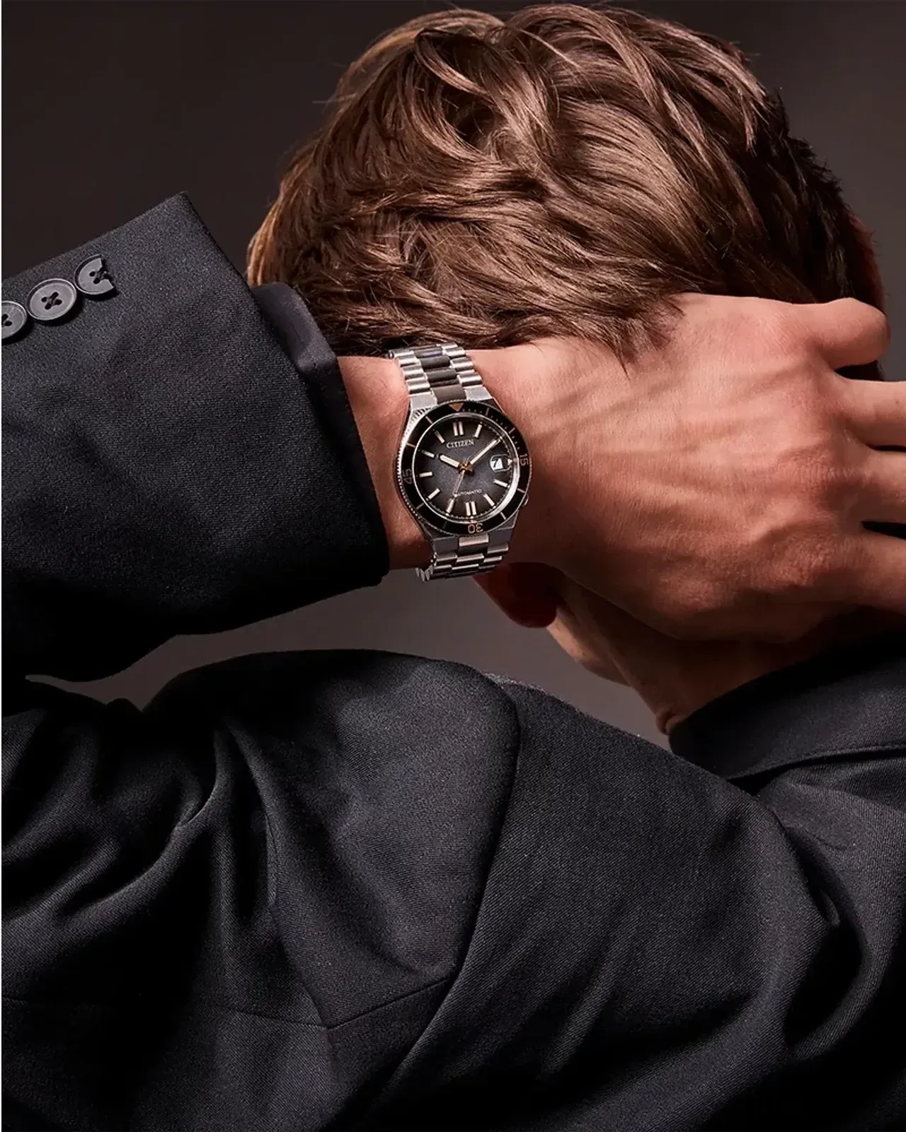 Citizen Herren Armbanduhr NJ0238-57E Tsuyosa Shore Automatik Edelstahl Limited Edition 2026