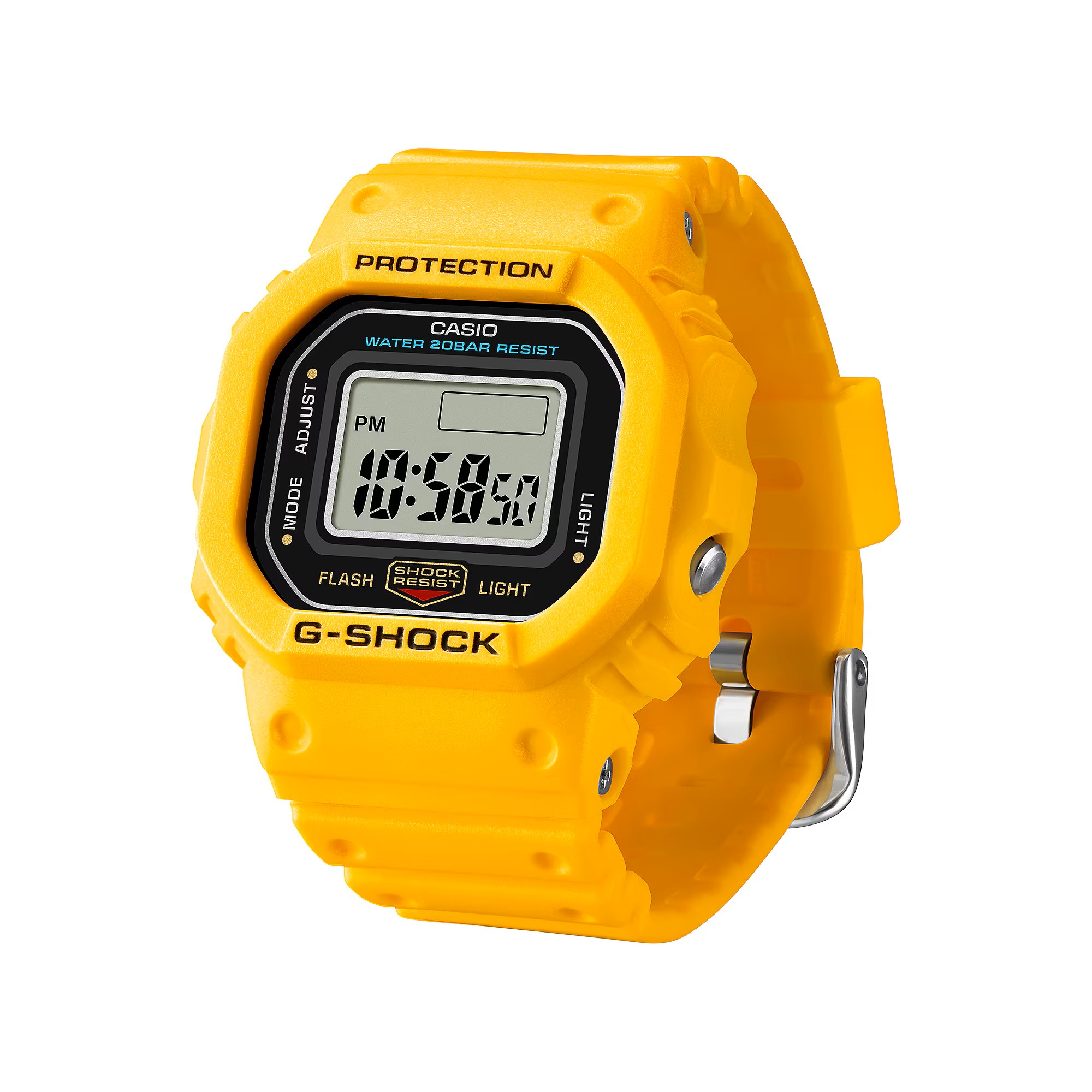 Casio G-Shock Ring-Uhr DWN-5600-9ER digital gelb