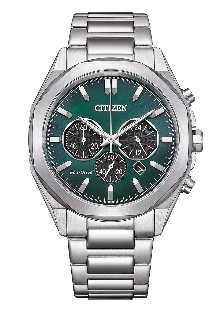 Citizen Herren Armbanduhr CA4590-81X Chronograph Solar Eco Drive Edelstahl