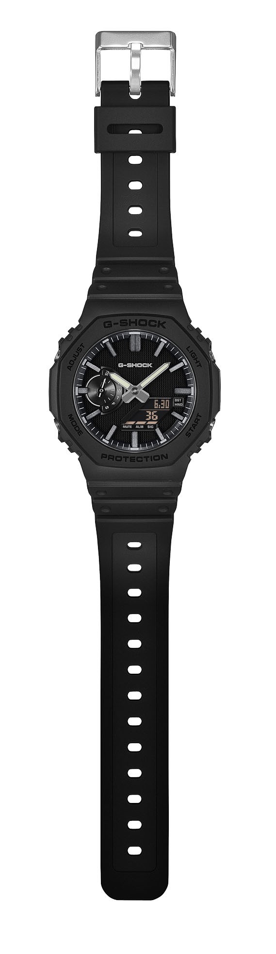 Casio Herren Armbanduhr G-Shock GA-2100LXB-1AER Lux Black analog digital 
