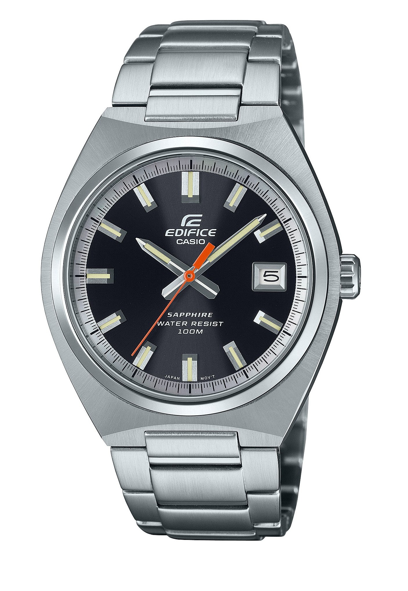 Casio Herren Armbanduhr Edifice EFB-109D-1AVEF Edelstahl