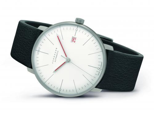 Junghans Herren Armbanduhr 027/4009.02 max bill Automatic Bauhaus
