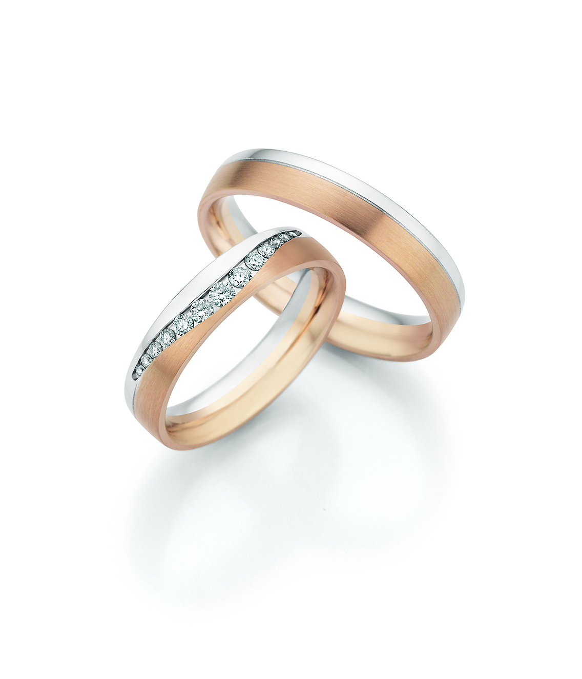 Eheringe Trauringe Honeymoon Champagne 66-16030 / 66-16040