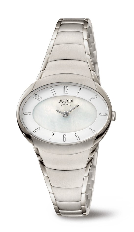 Boccia Damen Armbanduhr 3255-03 Trend Titan