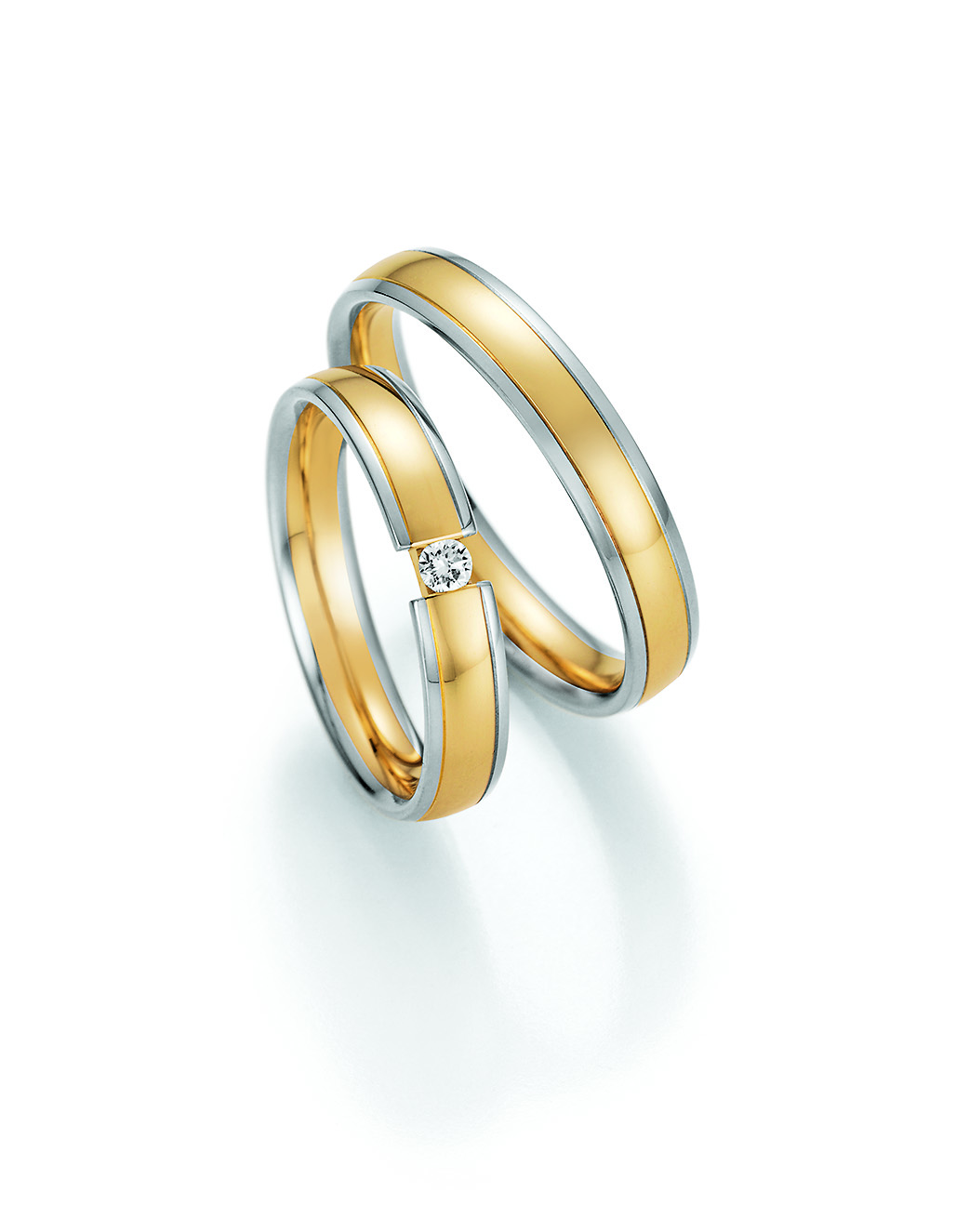 Eheringe Trauringe Honeymoon Solid VI 66-46150 / 66-46160