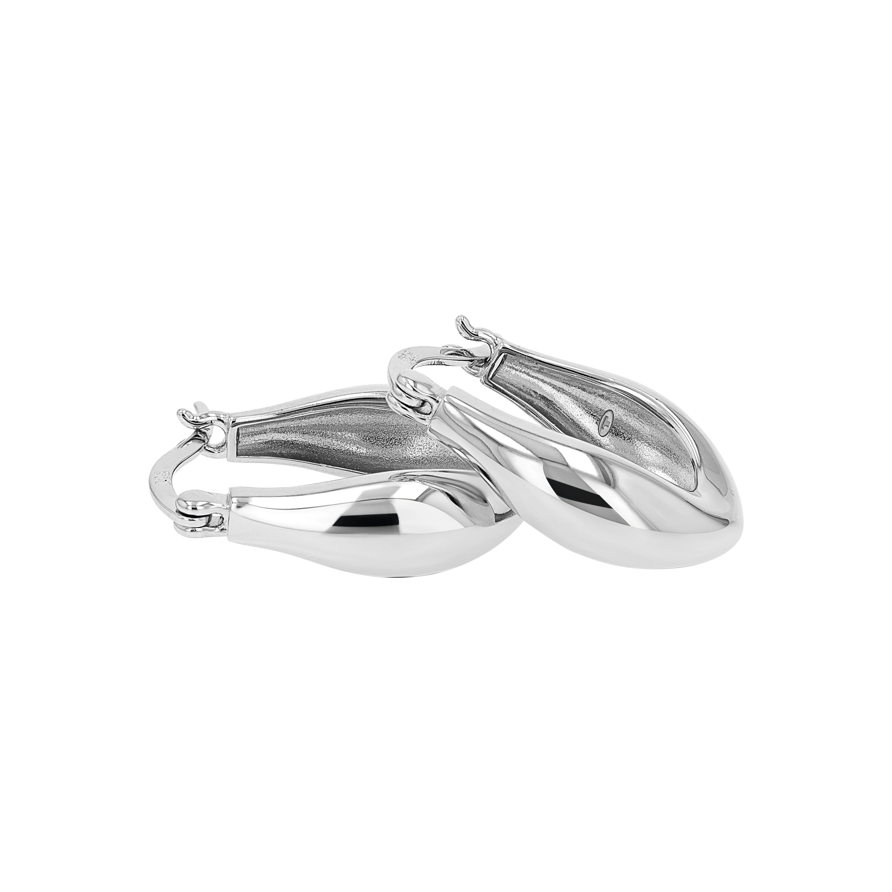 Tom Tailor Damen Creolen 2101241 Silber 925