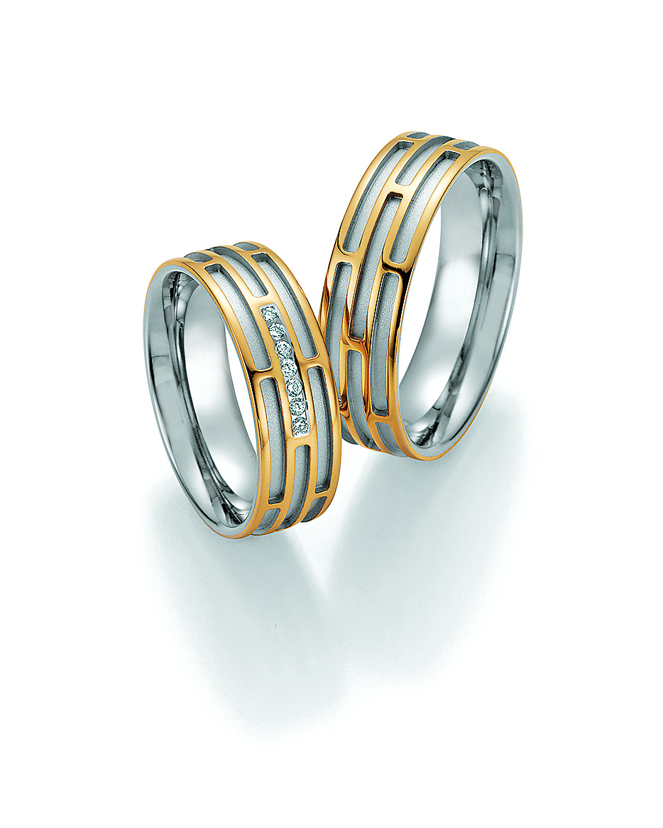 Eheringe Trauringe Honeymoon Solid II 66-34130 / 66-34140