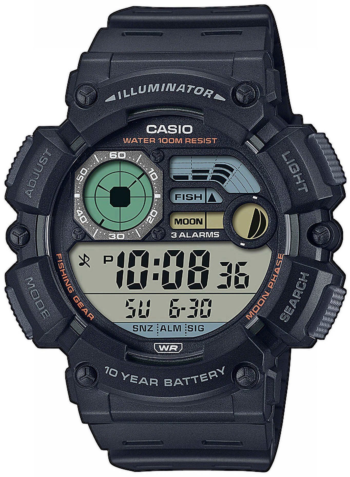 Casio Herren Armbanduhr WS-1500H-1AVEF digital Schwarz