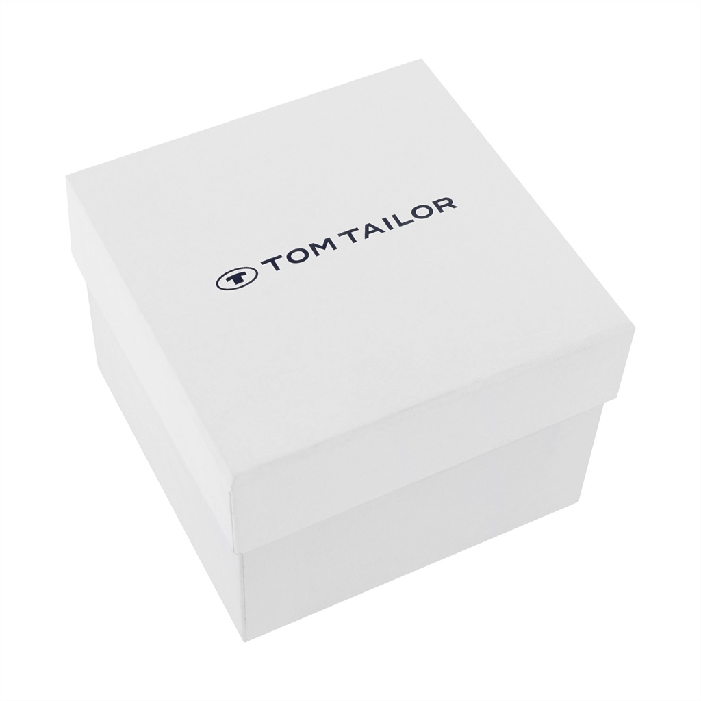 Tom Tailor Damen Armbanduhr 2100721 Schmetterlingmotiv Kunstlederband beige