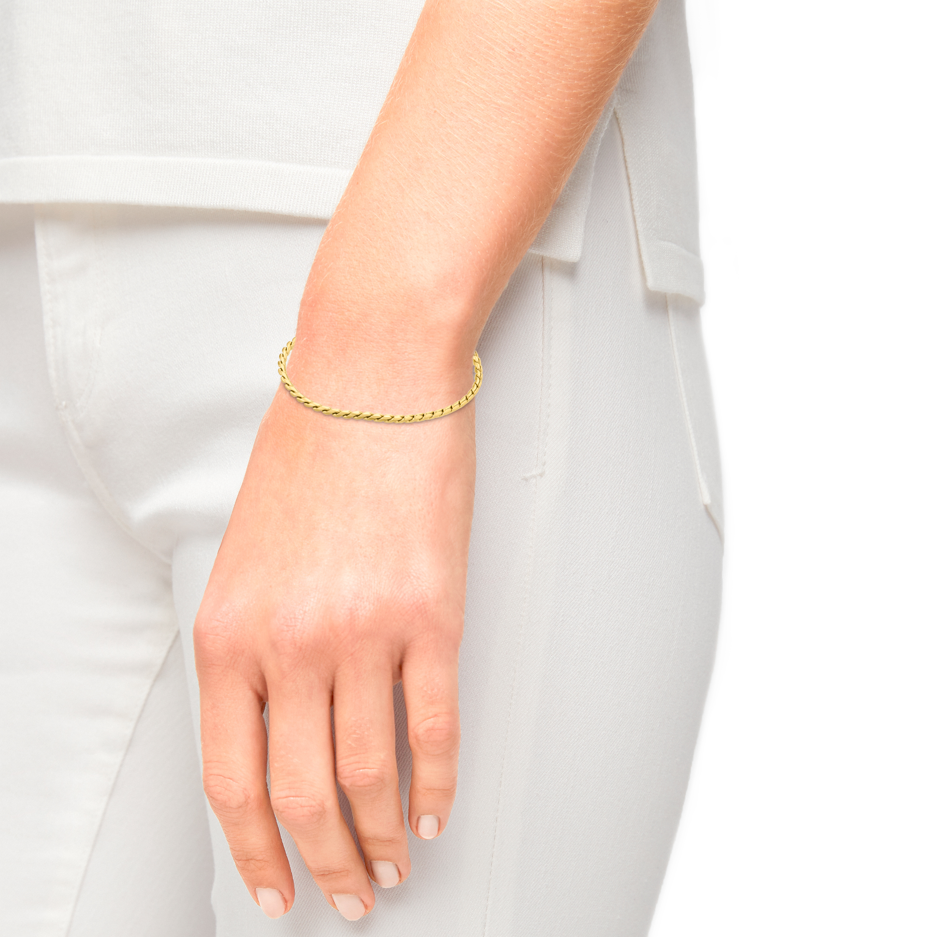 s.Oliver Damen Armband 2035763 Edelstahl IP gelbgold