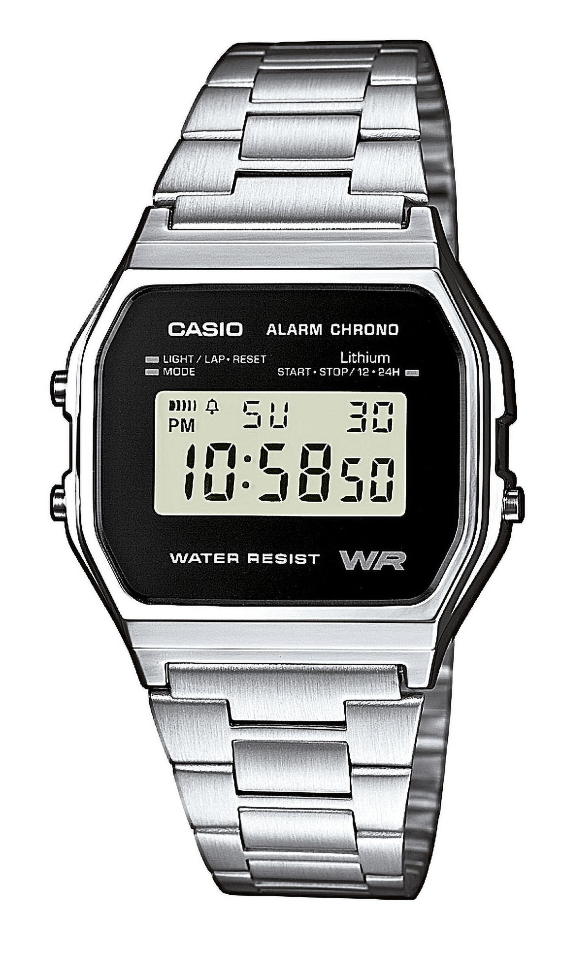 Casio Herren Armbanduhr A158WEA-1EF Vintage digital