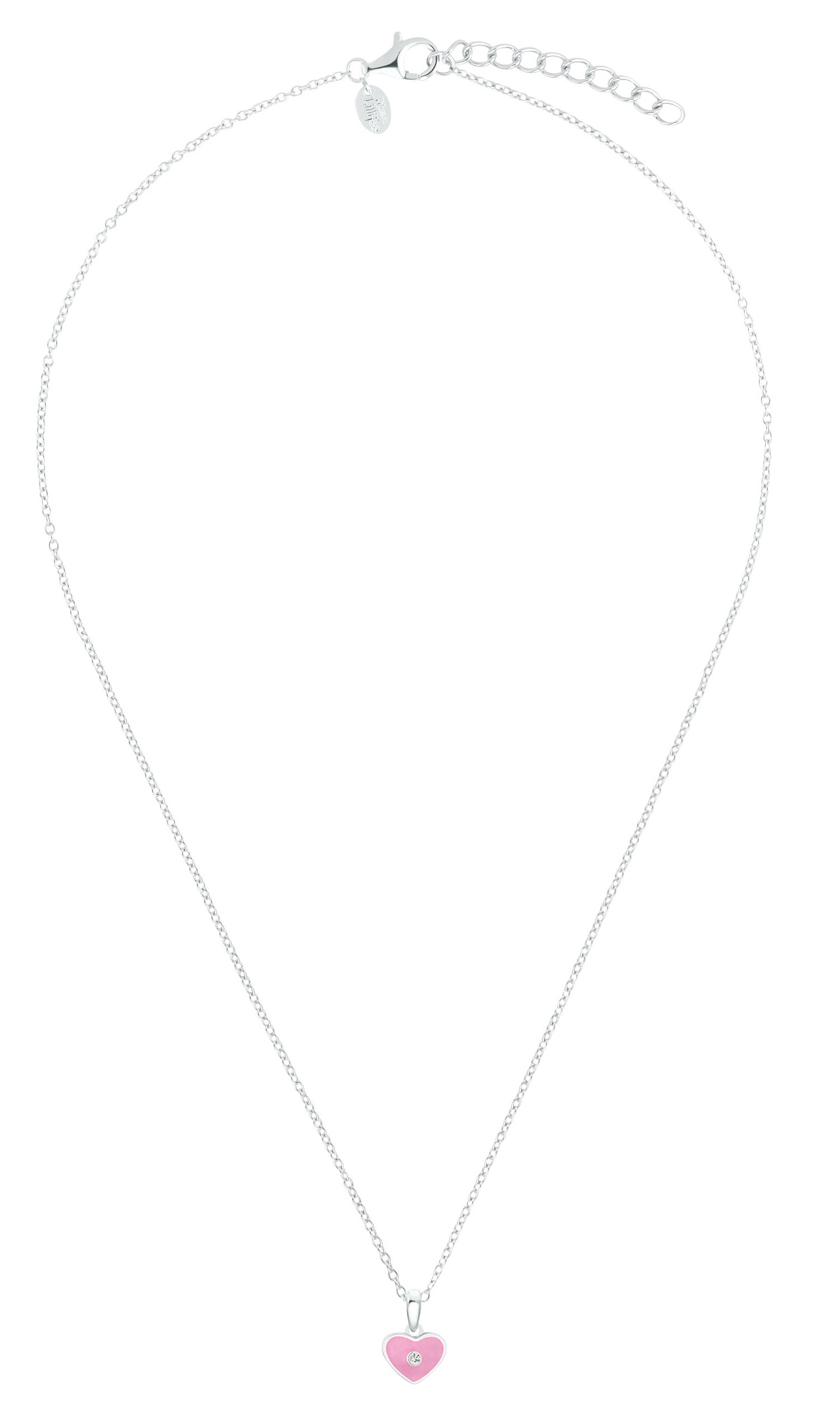 Lillifee Halskette 2035981 Silber 925/- mit Anhänger Herz rosa