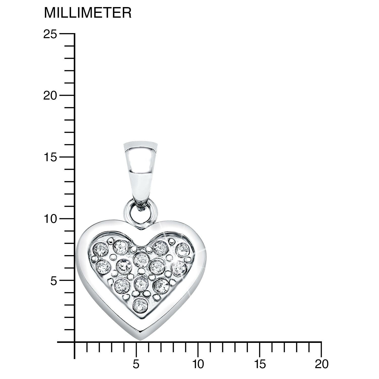 s.Oliver Mädchen Halskette 9054046 Herz Edelstahl