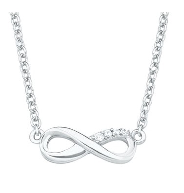s.Oliver Halskette 2017245 Infinity Zirkonia Silber SO PURE