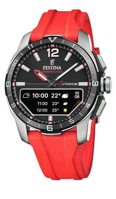 Festina Herren Armbanduhr F23000/C Connected D Rot