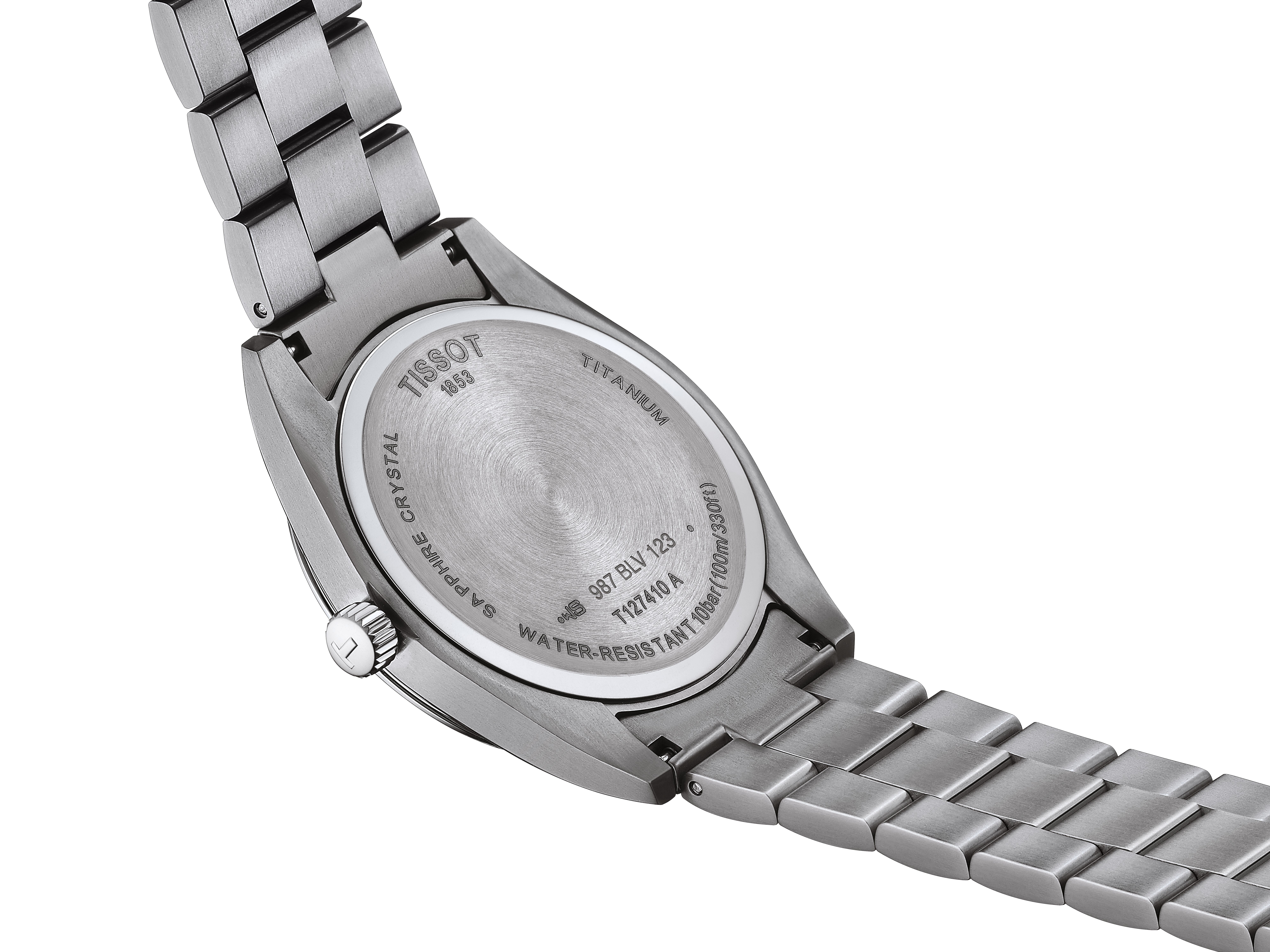 Tissot Herren Armbanduhr T127.410.44.081.00 Gentleman 40mm Edelstahl mit Grauem Zifferblatt