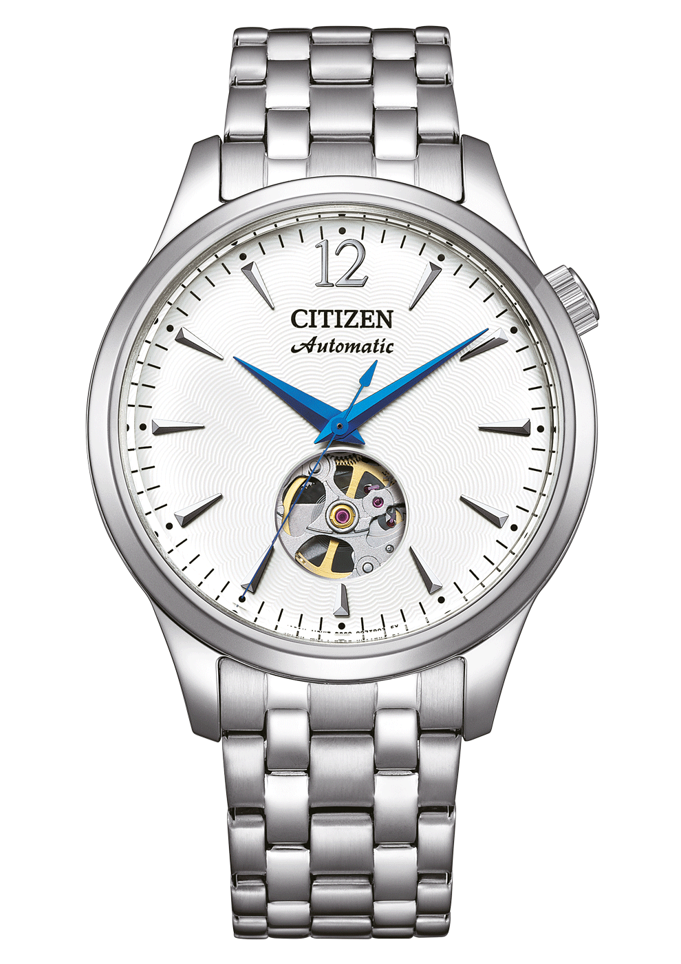 Citizen Herren Armbanduhr NH9131-73A Automatik Edelstahl