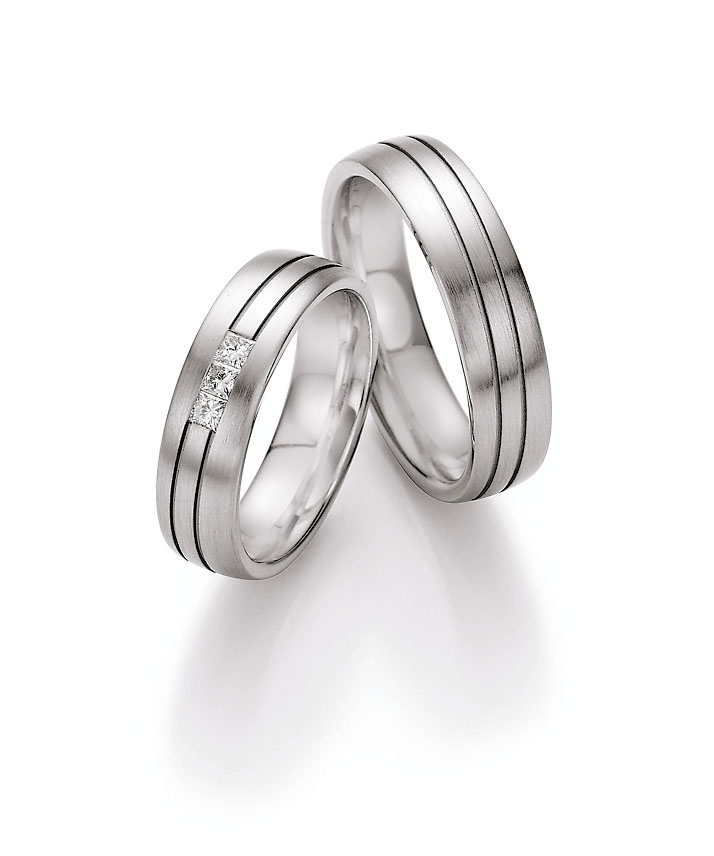 Eheringe Trauringe Honeymoon Edition Platin 73-10150 / 73-10160
