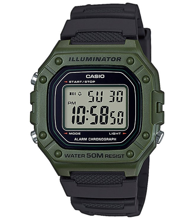 Casio Herren Armbanduhr W-218H-3AVEF digital