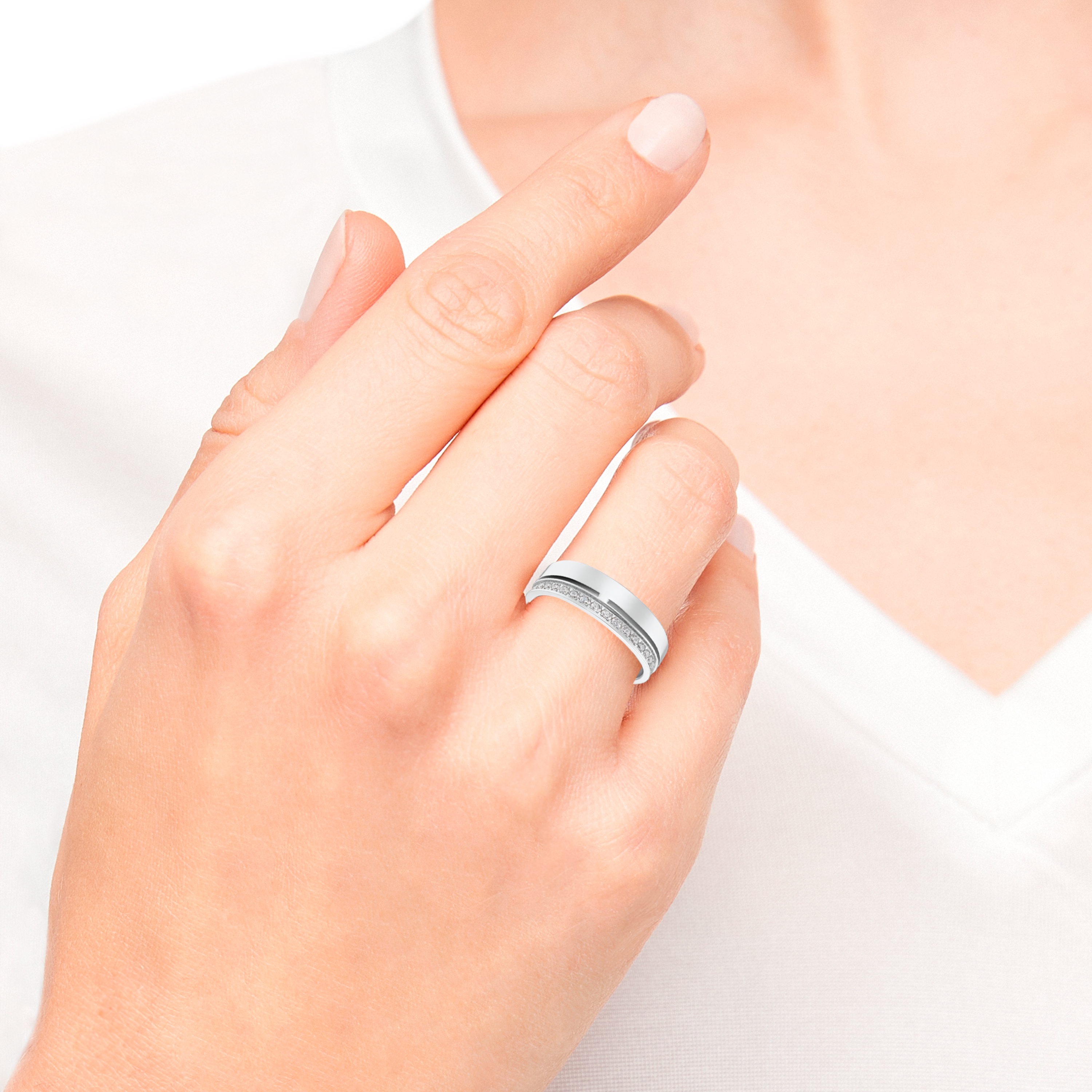 s.Oliver Damen Ring 2031468 2031469 2031470 2031471 Edelstahl Zirkonia