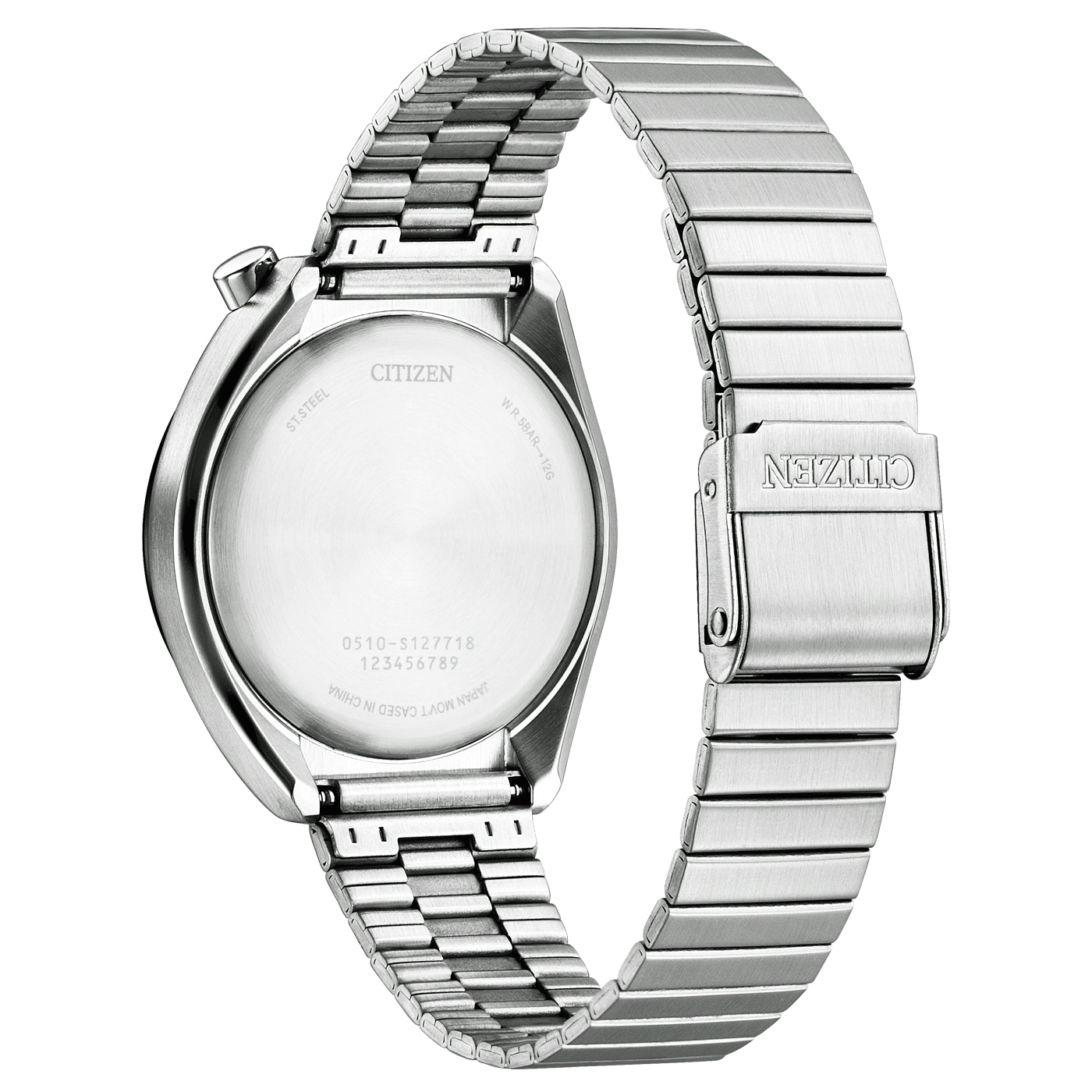 Citizen Armbanduhr AN3660-81A Tsuno Bullhead-Chronograph Edelstahl