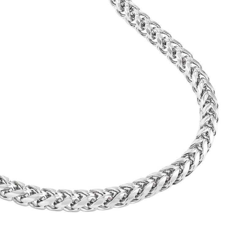 Tom Tailor Herren Halskette 2100687 Edelstahl mit eleganter Fuchsschwanzgliederung