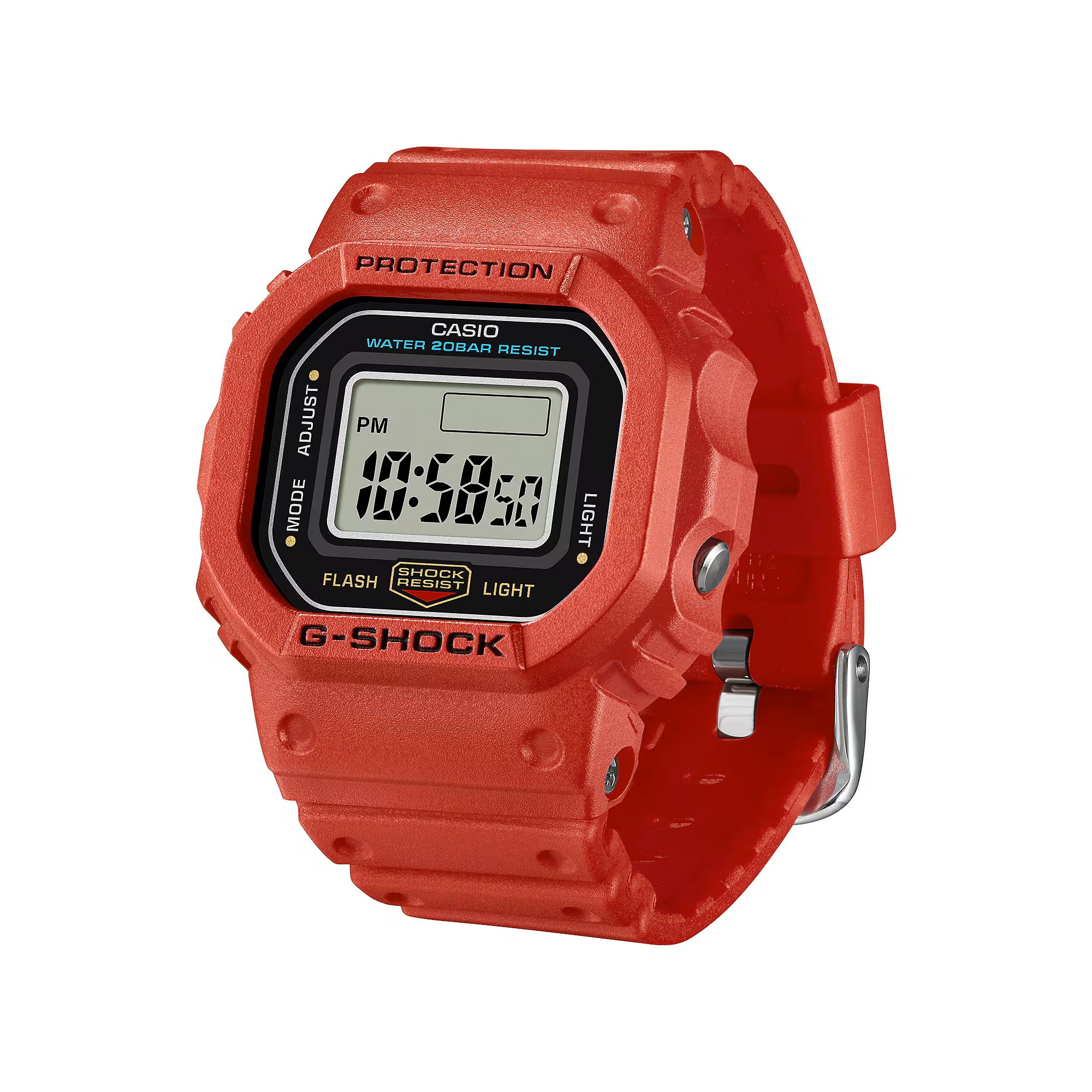 Casio G-Shock Ring-Uhr DWN-5600-4ER digital rot