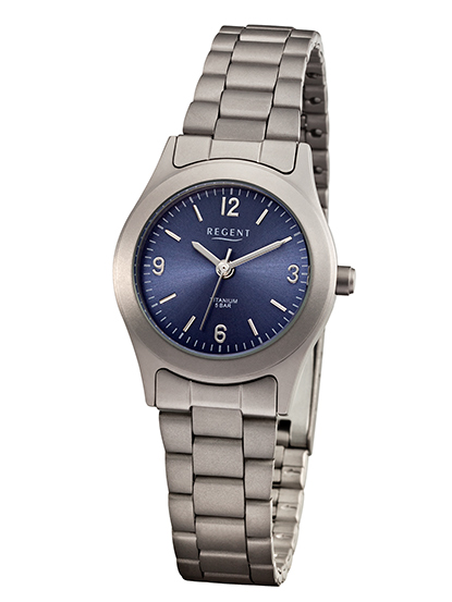 Regent Damen Armbanduhr F-1440 Titan
