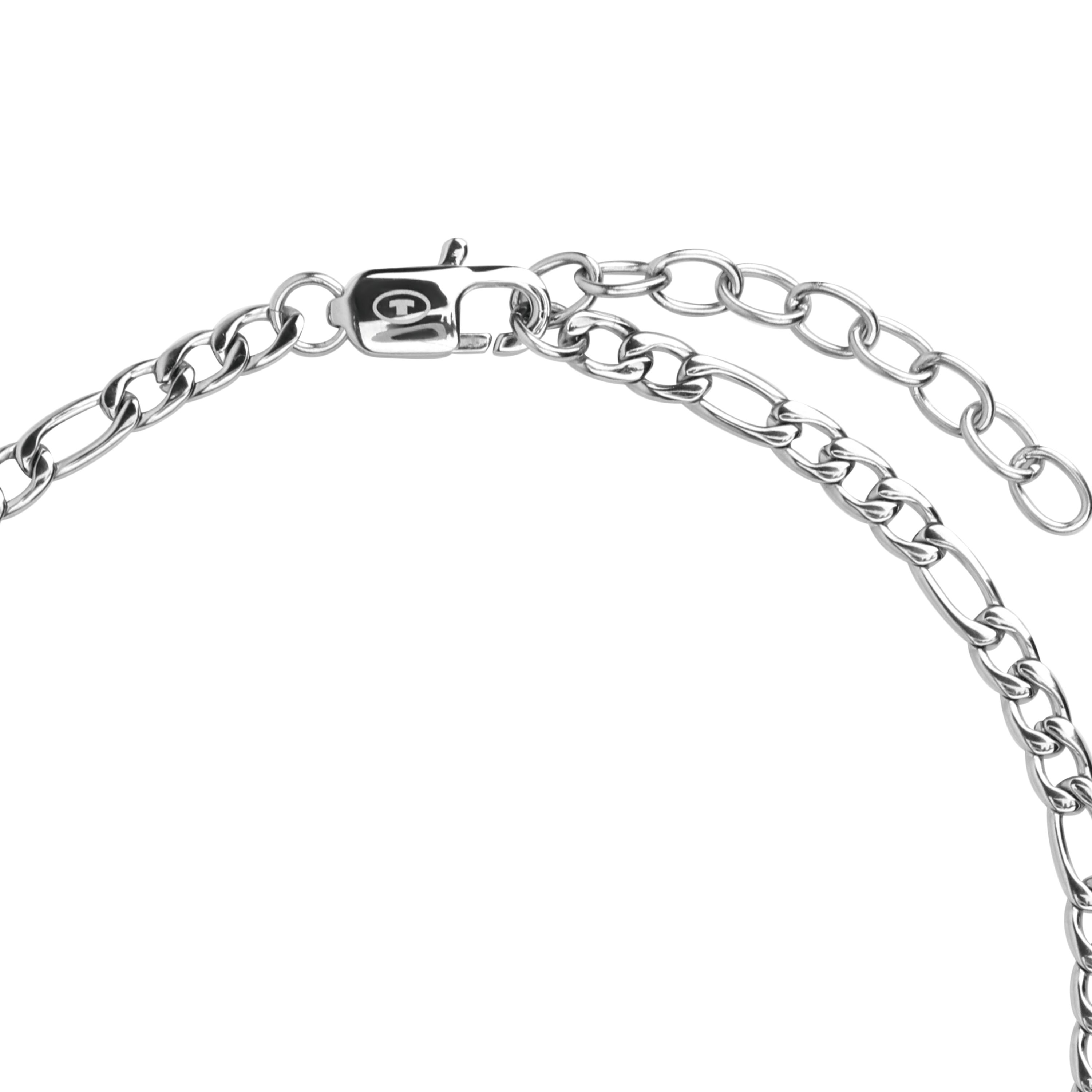 Tom Tailor Herren Halskette 2101328 Figaro Edelstahl