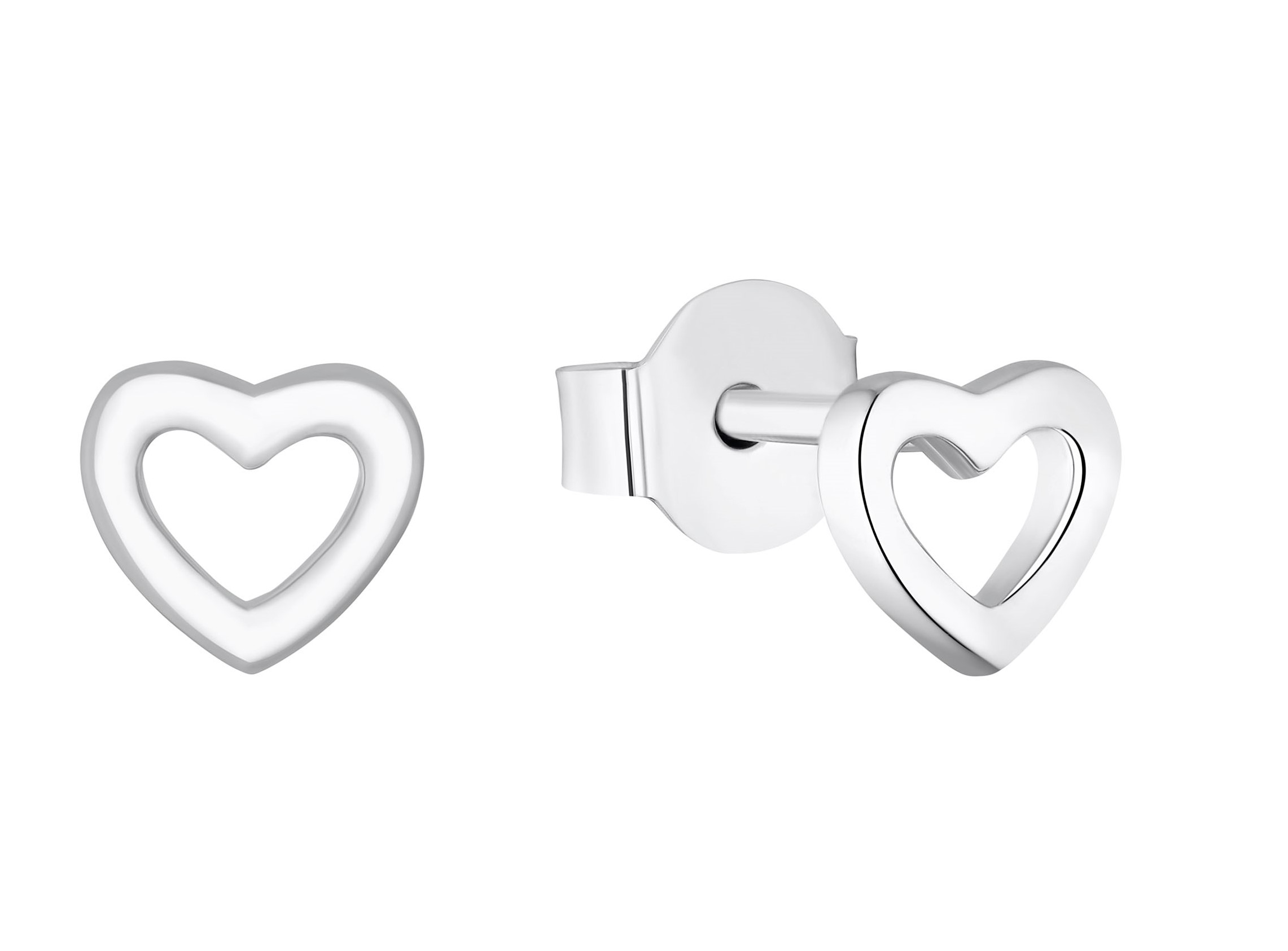 s.Oliver Kids Girls Ohrstecker 2035516 Herz Silber