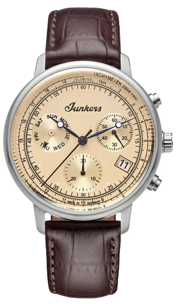 Junkers Herren Armbanduhr Graf zu Castell 9.69.01.05 Chronograph limited Edition