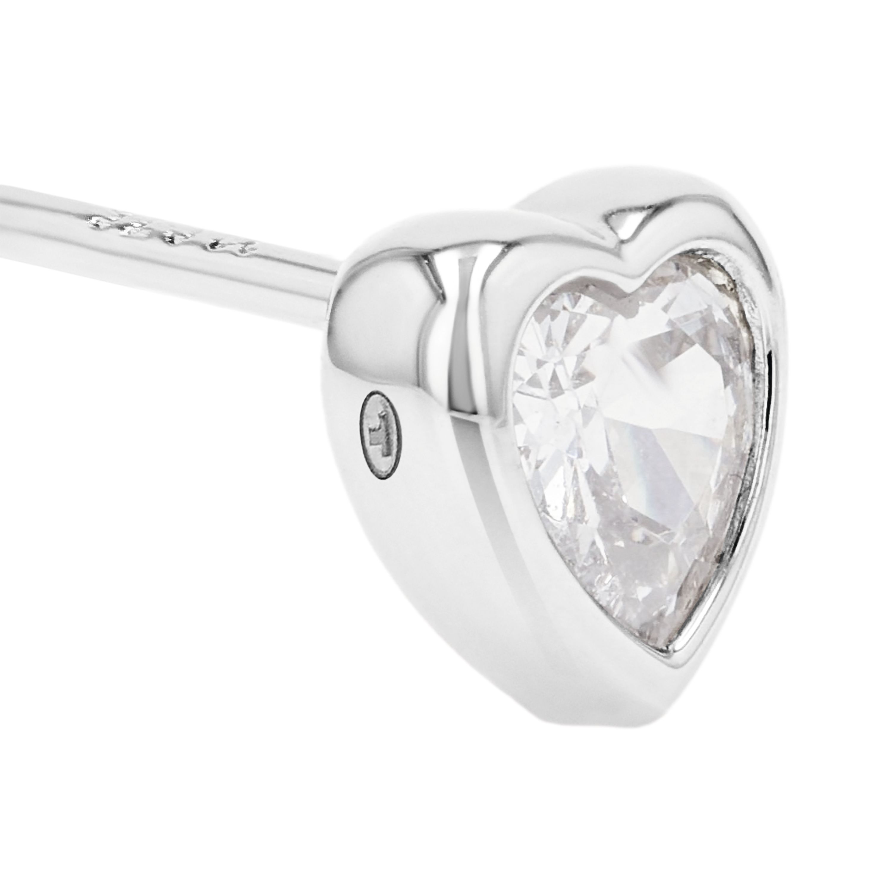 Tom Tailor Damen Ohrstecker 2101224 Silber 925 Herz-Motiv