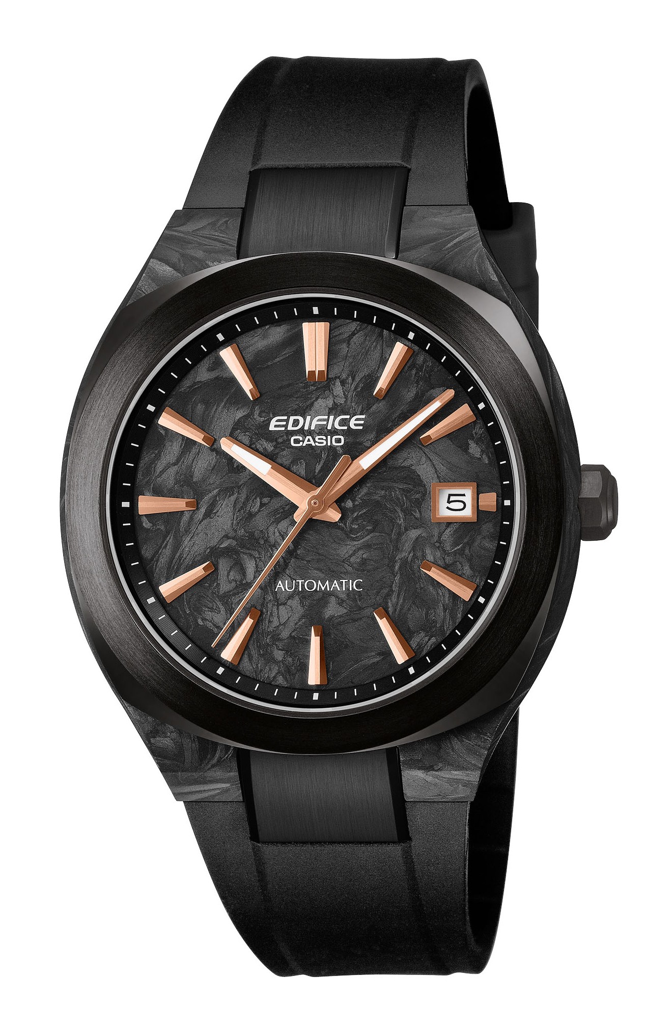 Casio  Herren Armbanduhr Edifice EFK-200XPB-1AER Automatik Carbon