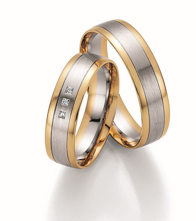 Eheringe Trauringe Ruesch Pure III 66/32070 66/32080 Weißgold Gelbgold