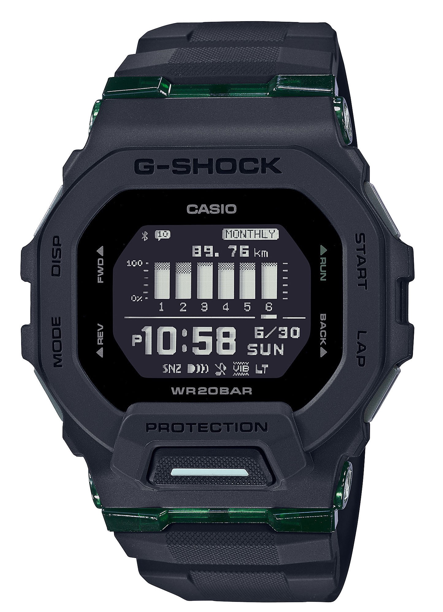 Casio G-Shock GBD-200UU-1ER G-SQUAD Bluetooth digital